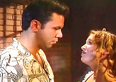 Lusty angel with small tits is getting impaled by a pretty long dick