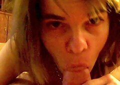 Glenda sucking Cock!