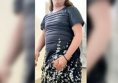 Trans woman‘s Morning Masturbation Routine