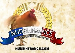 Catalya Mia, super sexy, hot and tattooed French mother I'd like to fuck joins a youthful man on the casting daybed. This Guy drills her pierced 