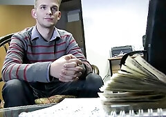 Good slut is always ready for a huge money shot