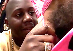 Shave Dat Nappy Thang #6 - Sliding penis between divine chocolate haunches is like heaven on earth