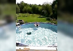 bare and plugged swimming pool