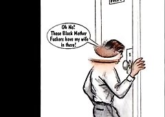 cartoon sex big black cock