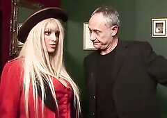 Some babes in a bar get insidesideto a coarse anal session