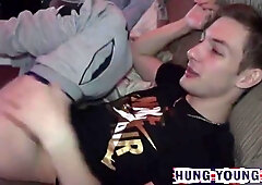 Screaming Josh Gets My Load Fucked Inside Him Gigantic Cock Shoots Twice Pt2