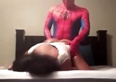 How does a superhero relax?