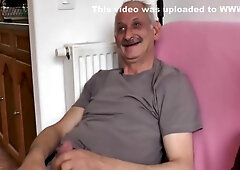 Joyce The Hairy Granny Fucked In The Ass