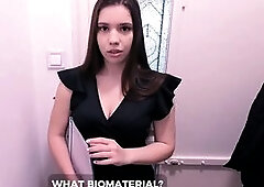 Breasty Hotty Steals Cum From Married Dude