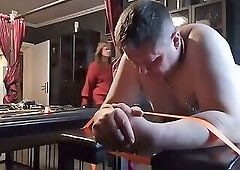 DomLady Mia - Punishment of Terror for the Slave - Punishment on the Cross and on the Punishment