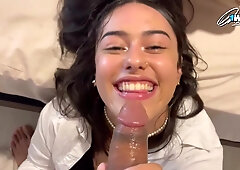 Amateur blowjob star, Izamariposa, comebacks for the greatest XXX porn!