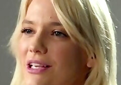 Sexy blonde enjoys hot masturbation so sexy big boobs MILF pleased herself