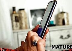 Mature4k. woman over fifty goes after her own needs of carnal joy