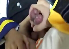 Dudes Milking off and Jizzing together Compilation Part 7