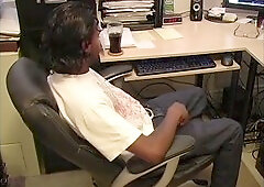 Indian hunk enjoying deep amateur blowjobs from young gay guys