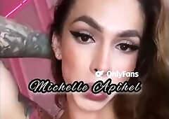 Sexy Shemale Colombiana Whit Big Dick, Cumming In Show Webcam And Dance, Big Dick , Big Ass, Big Cum