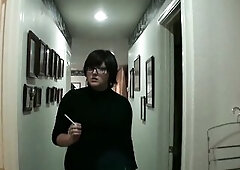 Sean has a dream about his stepmother, so that guy asked his girlfriend to wear a wig and suit up in some of his stepmother’s clothing for this role