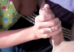 Deutsche Amateurin ins Gesicht