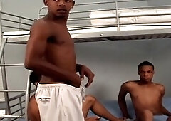 Youthfull, black cock bareback, anal invasion