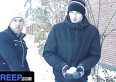 DadCreep - Muscular StepDaddy Gives His Reluctant Boy A Lesson on How To Dominate And Creampies Him