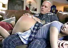 Widely opened, teenager