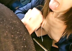 The 1st anal in the car from the nifty nipps