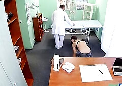 Fake Hospital - 18yo Patient Entreats Doctor for Creampie Exam