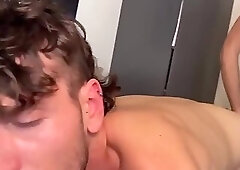 French Stud Fucking 2 Holes