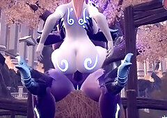 3d futanari shemale, shemale fucks girl