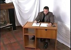 Hot Brunette Tranny Screwing Naughty Dude