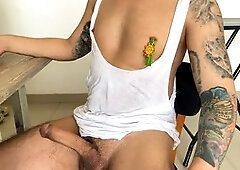 Ass spanking bdsm, gay jerking off, ball spanking