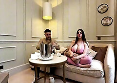 Sexy Trio with a Hawt BBC Receptionist and My Boyfriend - Luna Doll