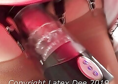 Latex Dee Cock Pumping