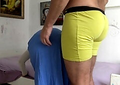 Turkish maid in marriage lets boss pound her tight ass