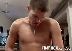 Bareback, gay muscle, huge cock