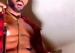 Stroking & Posing Late Night While My Roommate Is Sl**p (RashadTheRod)