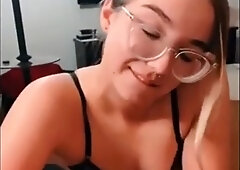 British facials amateur 18+ nerd teen with glasses makes hot pov big cock bisexual