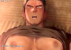 Ryusuke fucks his Son-In-Law Yuta  - Bara Cartoon