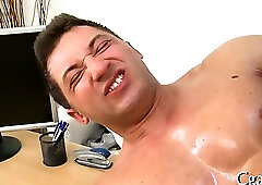 Smutty anal drilling with sex toy