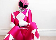 Pink Ranger Masturbates, Again!