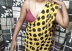 Super hot Indian aunty Your Lalitha enjoys a holiday romp with her hubby