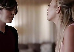 Smalltits trans woman enjoys fucking the pussy of her bestfriend