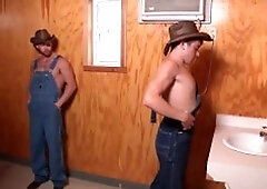 DrillMyHole.com - Hard ramming together with West next to Chris Bines