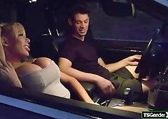 Busty Trans Hitchhiker Wants To With Brittney Kade