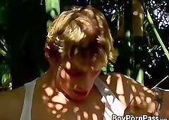 Billy Brandt received an amazing anal tonguing like no other