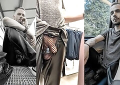 Exhibitionism, crusing, gay dick