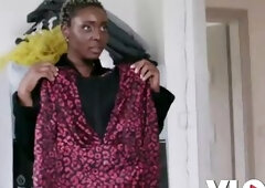 Breasty Black Zaawaadi Sex Craves Fulfilled