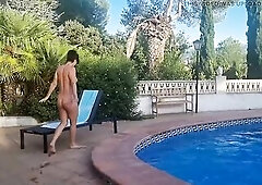 Getting Moist by the Pool
