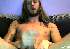 Long Blond Hair Hippie