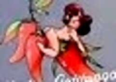 Hawt wife cheating with one more smurf